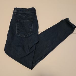 LOFT | Dark Wash Super Skinny Jeans 28/6